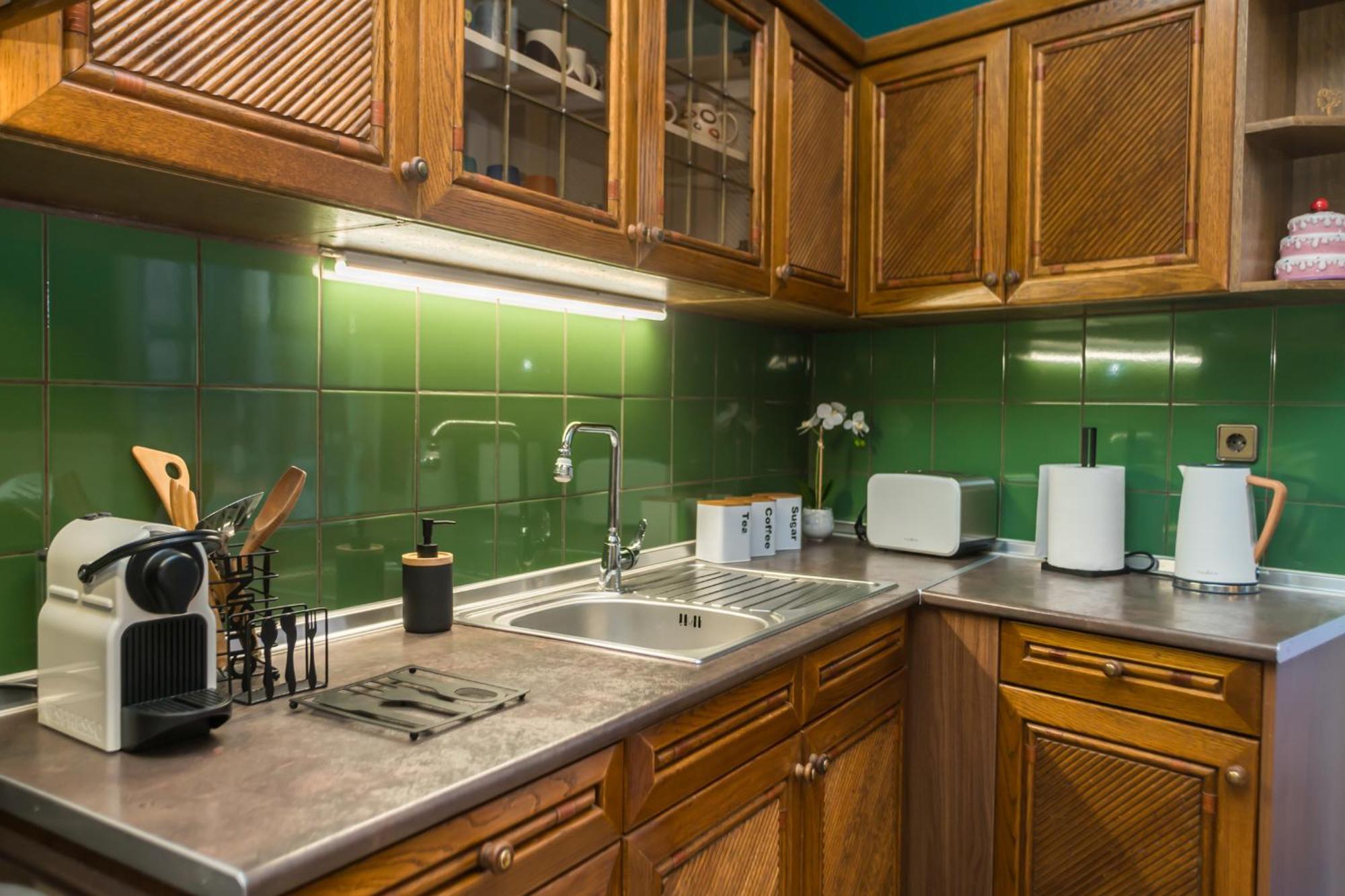 Corner House Apartment Костур Екстериор снимка